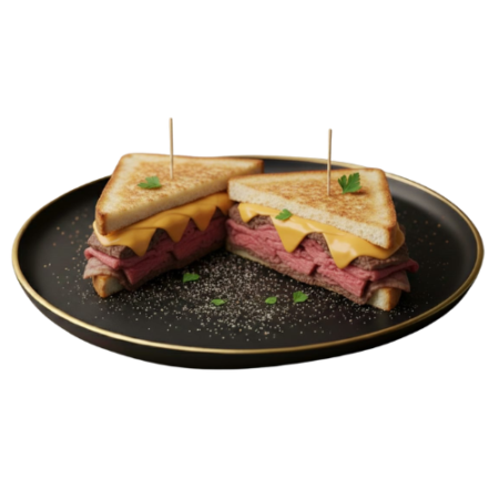 Beef and Cheese Sandwich