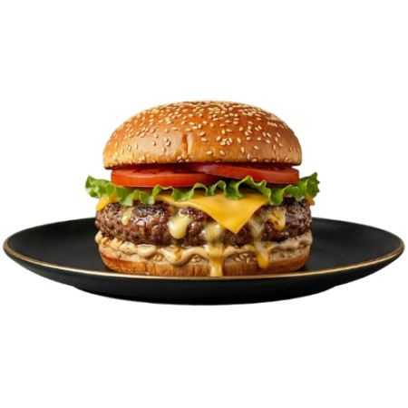 Stuffed Cheese Burger