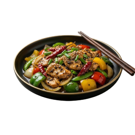 Black Pepper Chicken